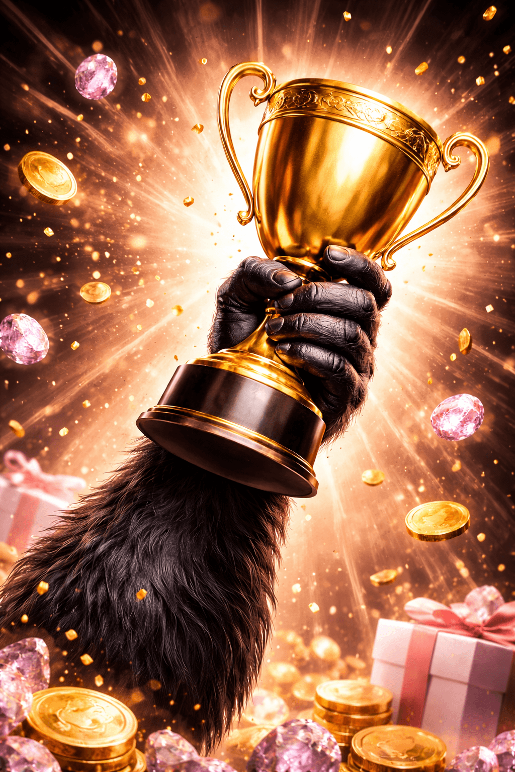 Kong Trophäen